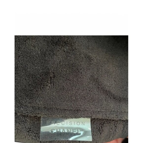 Chanel Precision Black Coco Mark Logo Crossbody Shoulder Bag Faux Fur Authentic - Picture 7 of 9